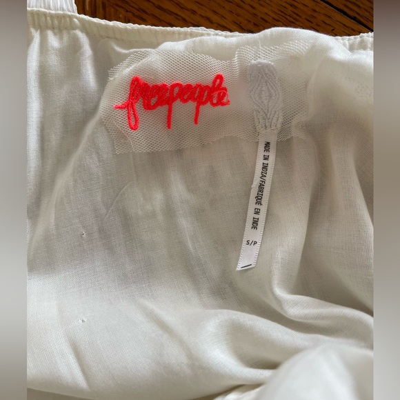 New Free People Sweet Sea Maxi Dress Size Small Ivory - Picture 8 of 8